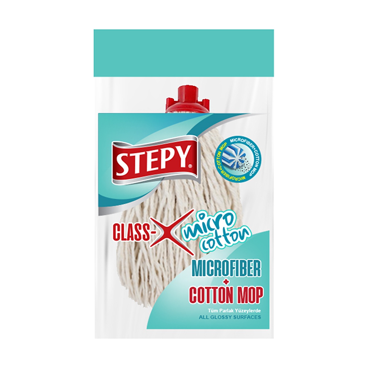 Class-X Cotton+Mikrofiber Mop